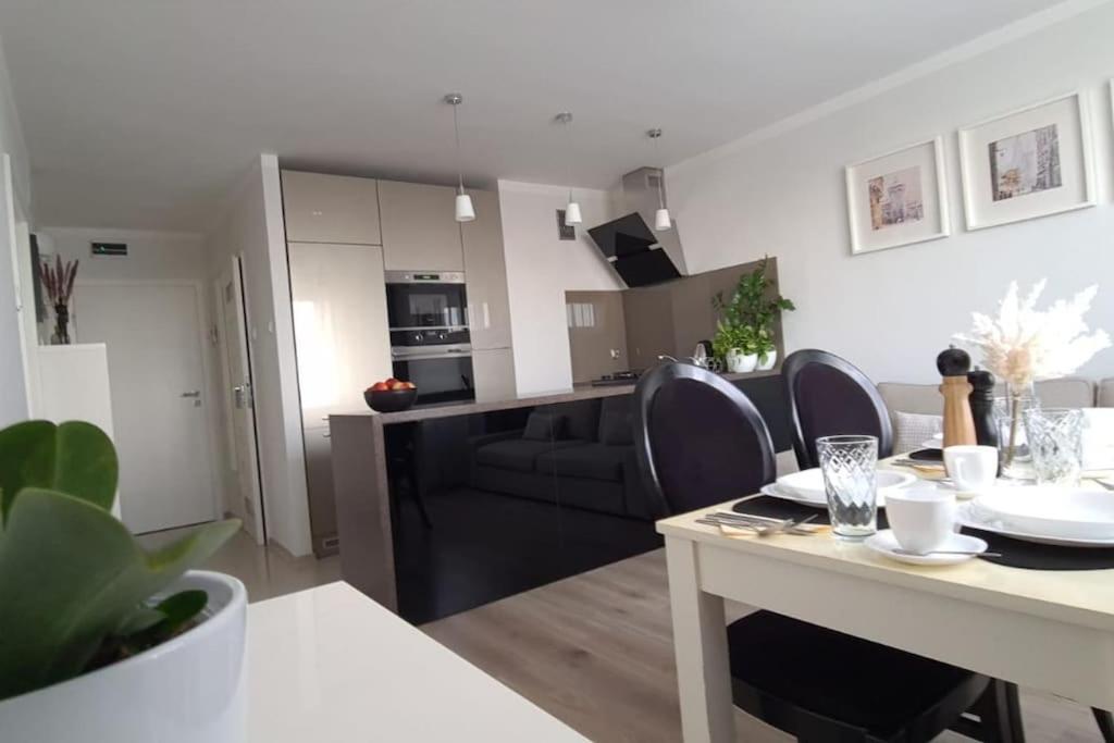 Uroczy, Jasny Apartament Oraz Bezplatny Parking! Appartement Krakau Buitenkant foto